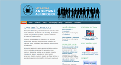 Desktop Screenshot of anonymnialkoholici.cz